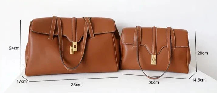 Leather Tote Bag Ione