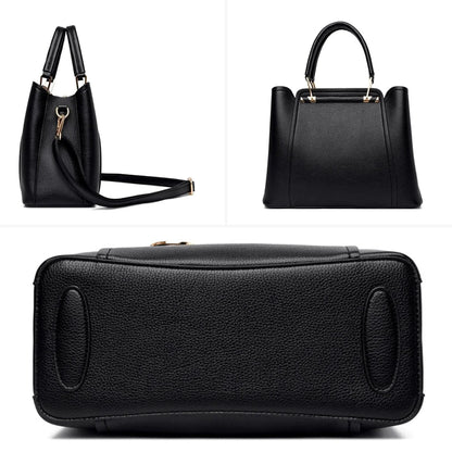 Luxurious Leather Crossbody Bag - Style Couer