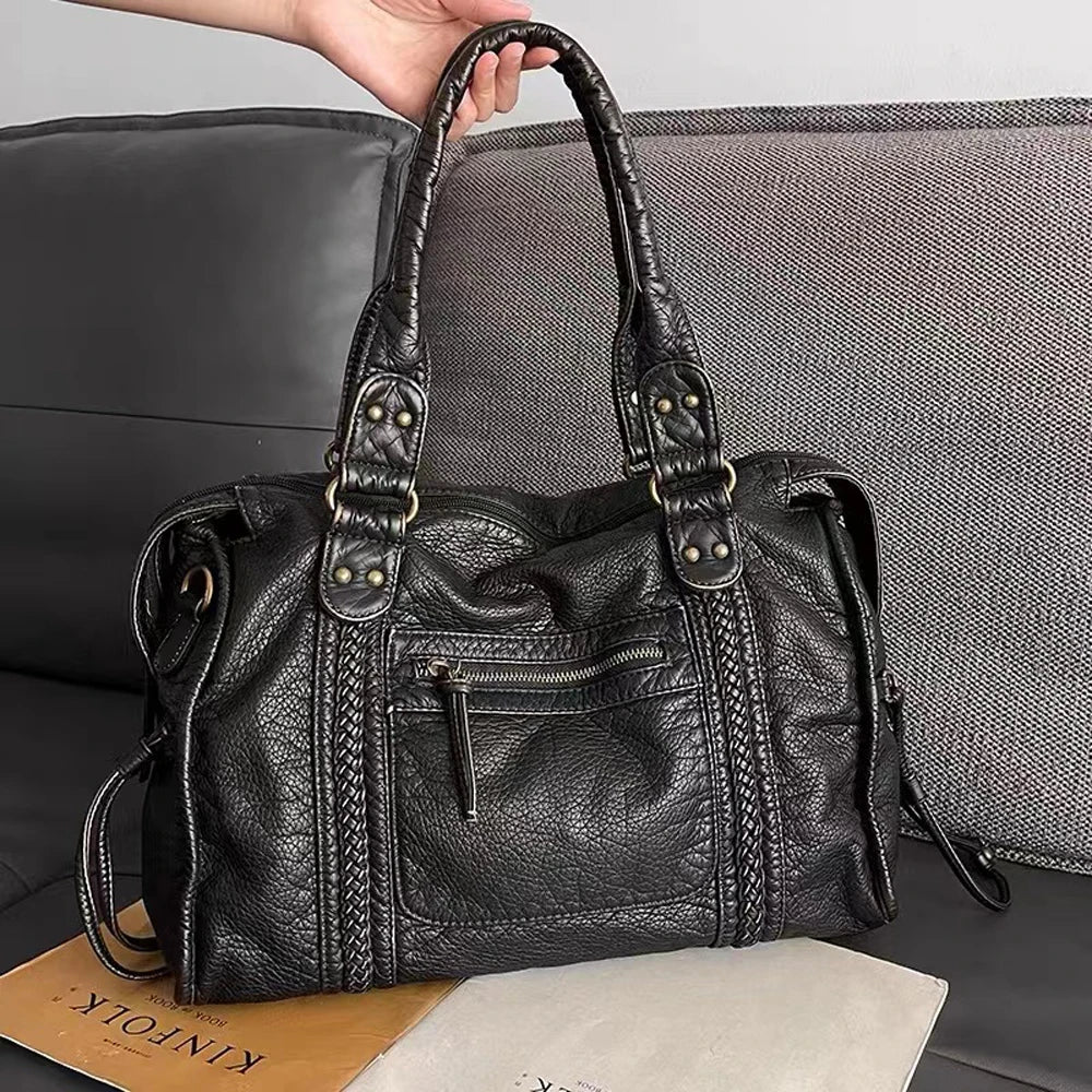 Leather Bag - Lysandra