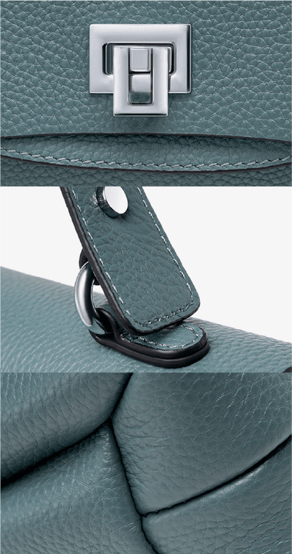 Compact Leather Bag - Melbourn