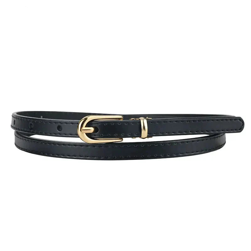 Women's Genuine Leather Belt - Élégance