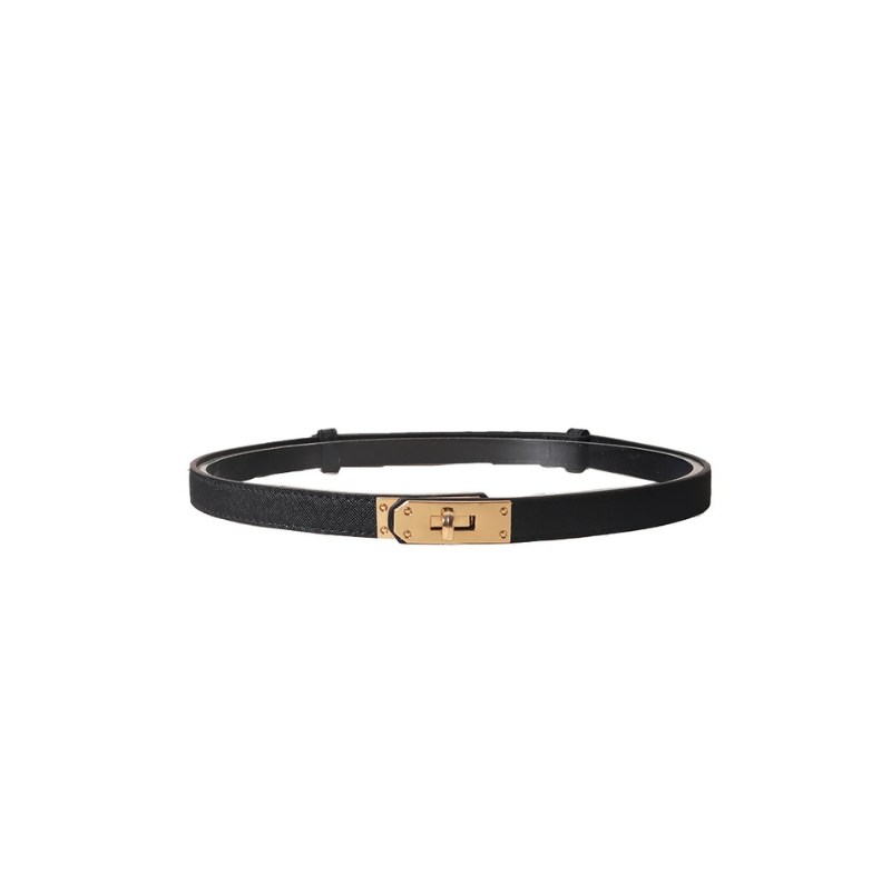 Women's Genuine Leather Clasp Belt - Délise