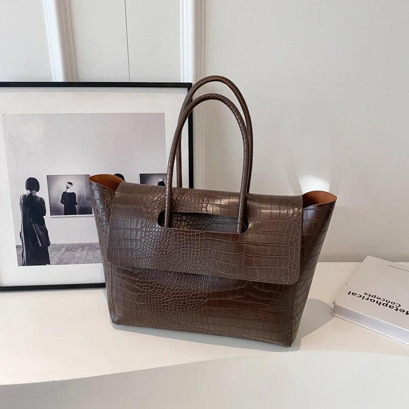 Leather Bag - Clove