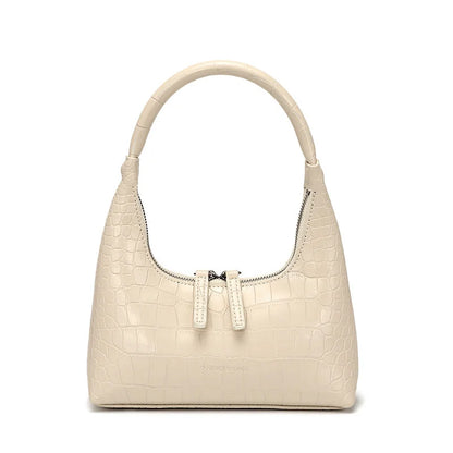 Aurora Leather Baguette Bag