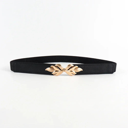 Women's Genuine Leather Belt with Elastic - Amour