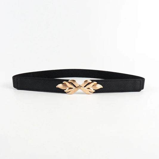 Women's Genuine Leather Belt with Elastic - Amour