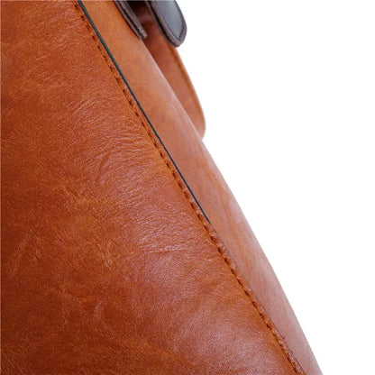 Premium Leather Kit - Bag + Wallet + Clutch + Complimentary Pouch