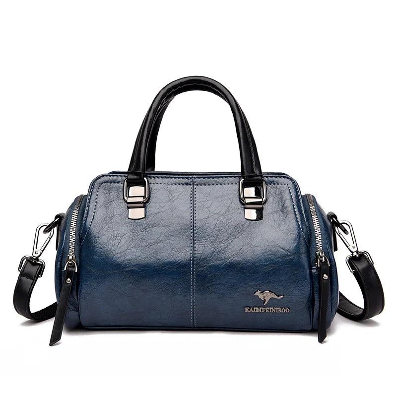 Leather Bag - Jade