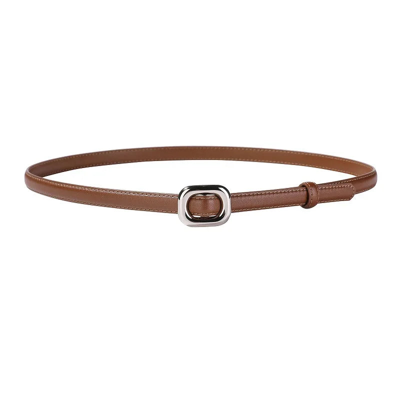Women's Genuine Leather Belt - Perla