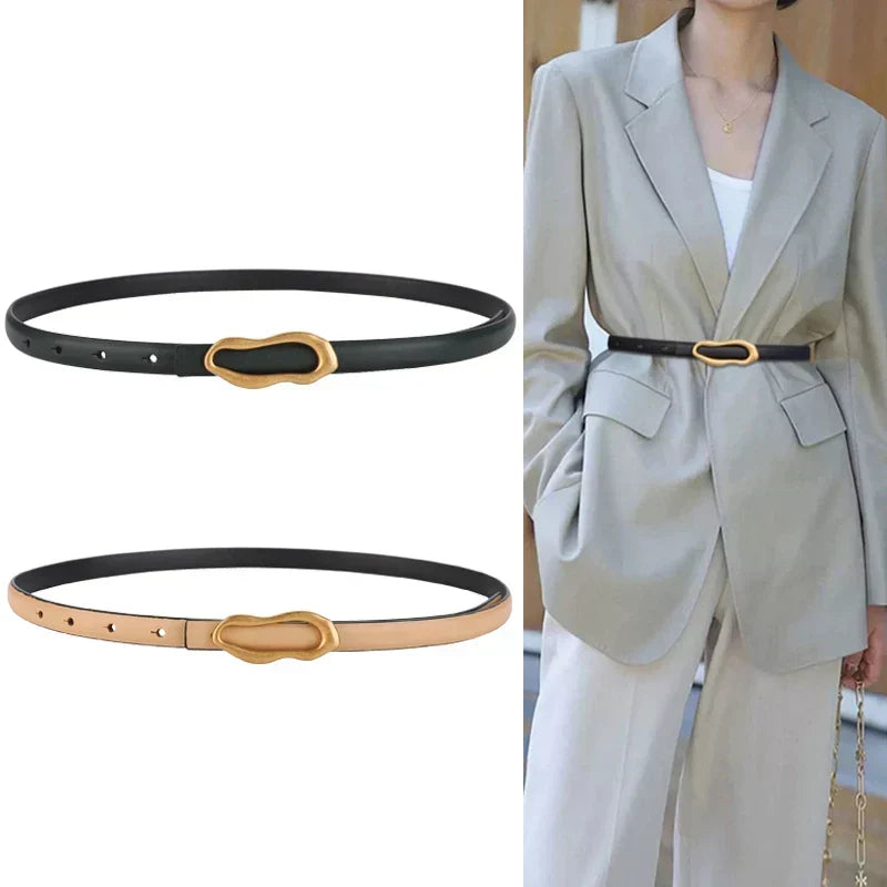 Women's Genuine Leather Belt - Jolie