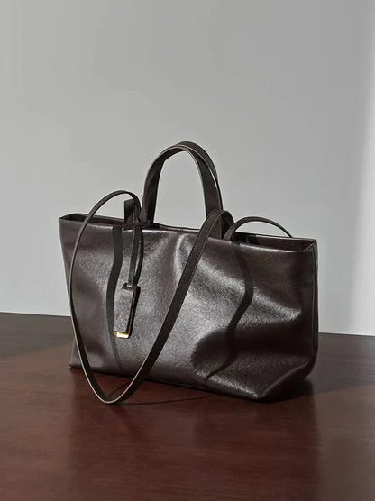 Leather Tote Bag Joana