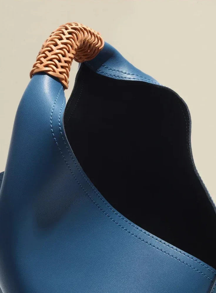 Rebeca Large Leather Shopping Bag