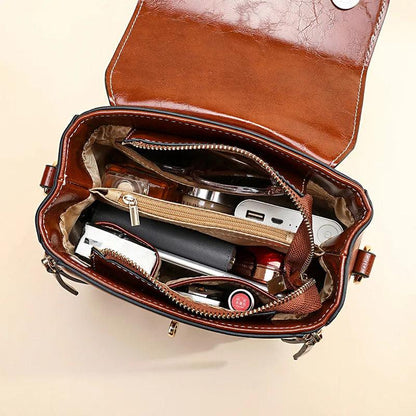 Leather Bag - Nina