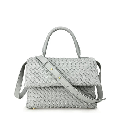 Débora Woven Leather Bag