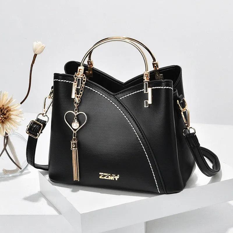 Women's Leather Bag - Florenza