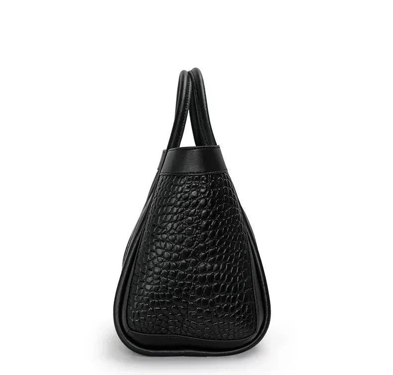 Chloe Croco Medium Leather Bag