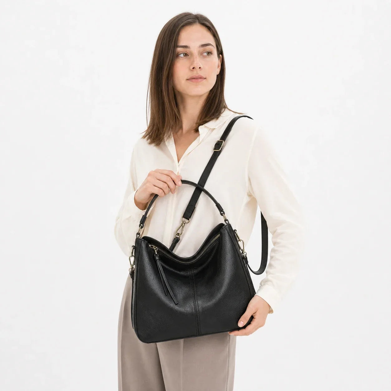 Leather Bag - Mila