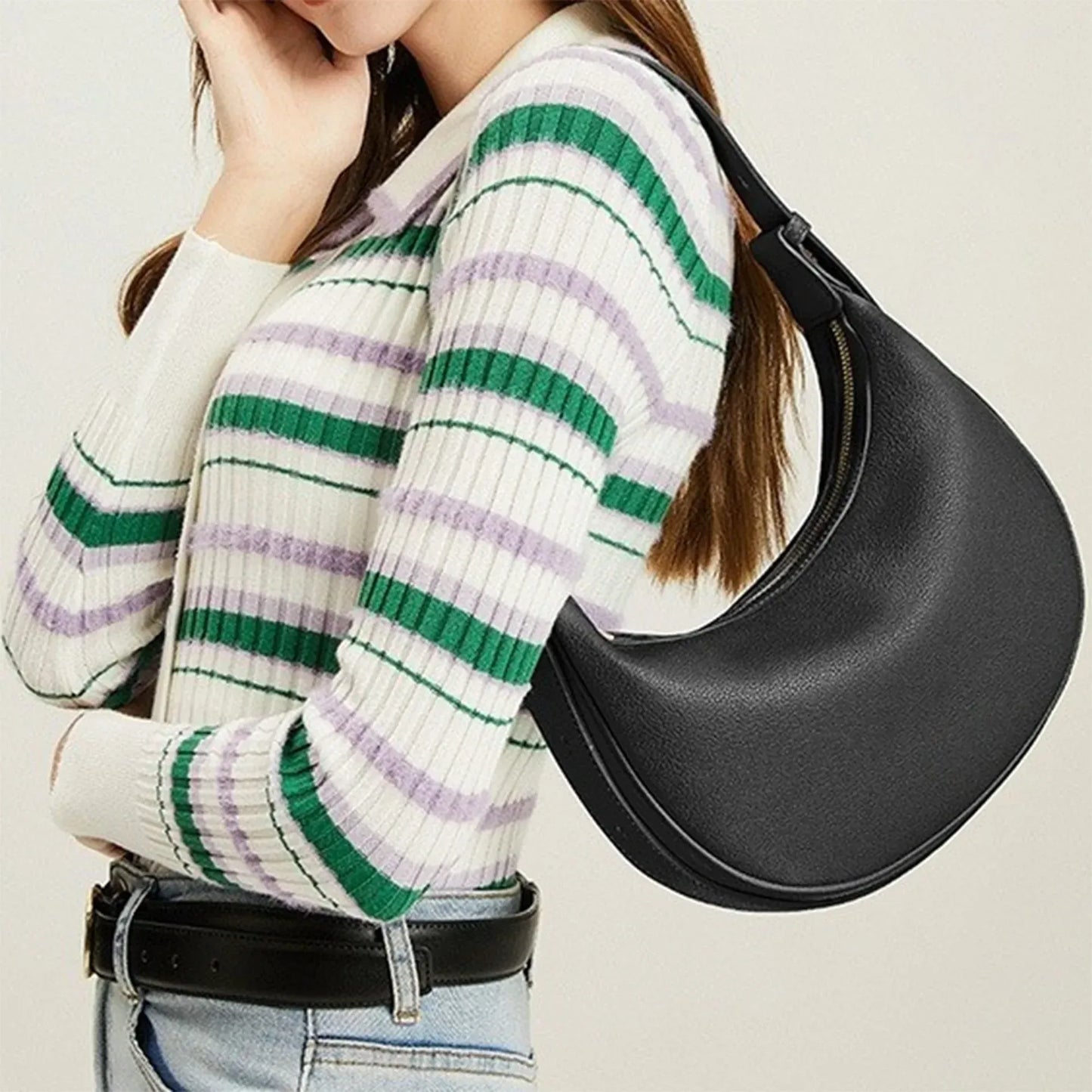 Leather Bag - Ivy
