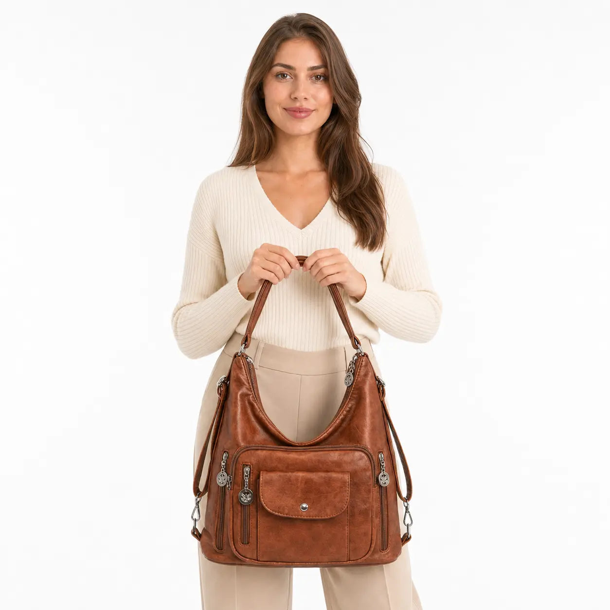 Women's Leather Bag - Lim