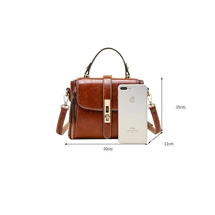Leather Bag - Nina