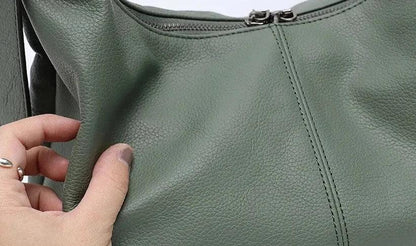 Messenger Style Leather Bag - Agatha